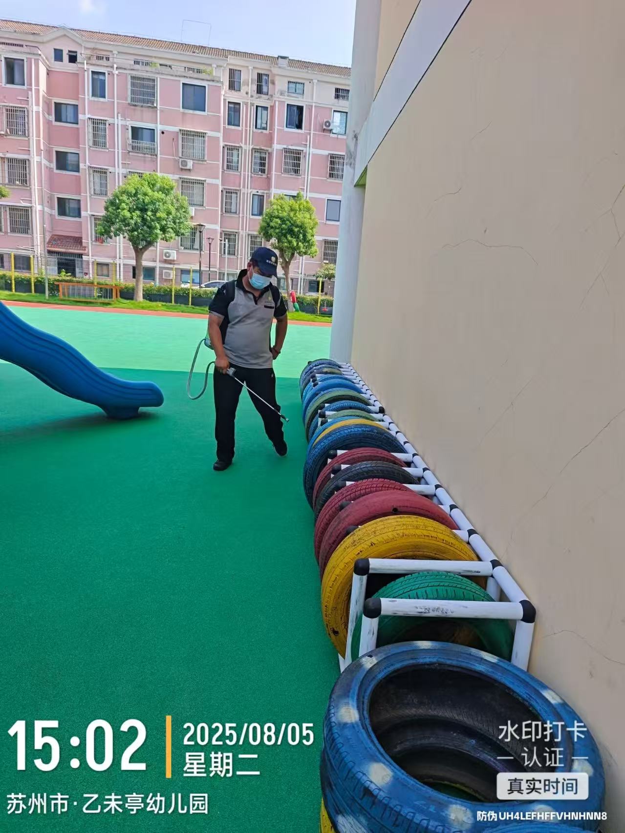 苏州洁思泰为乙未亭幼儿园开展暑期消杀防治，筑牢校园健康防线